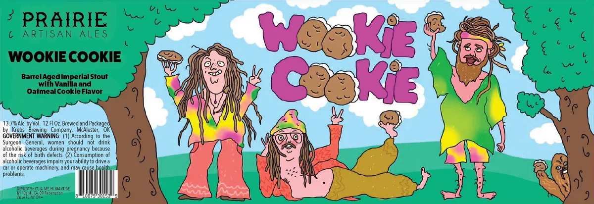 Wookie Cookie — full label as filed with TTB