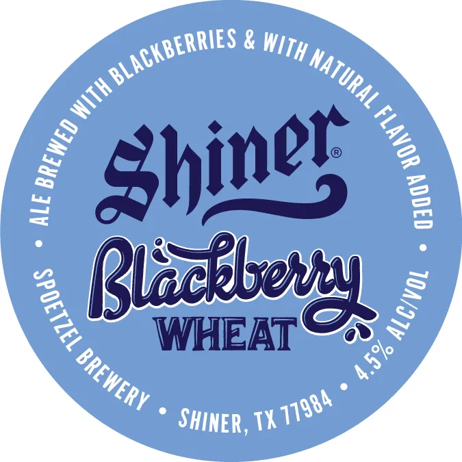 Shiner Blackberry Wheat — full label as filed with TTB