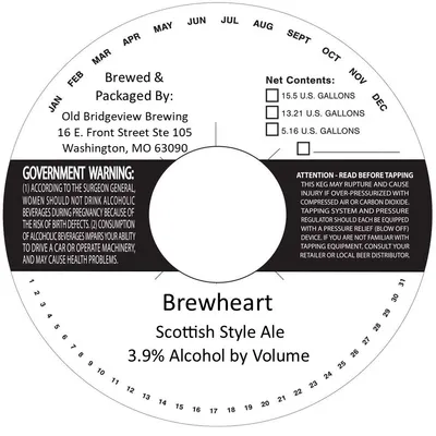 Brewheart label