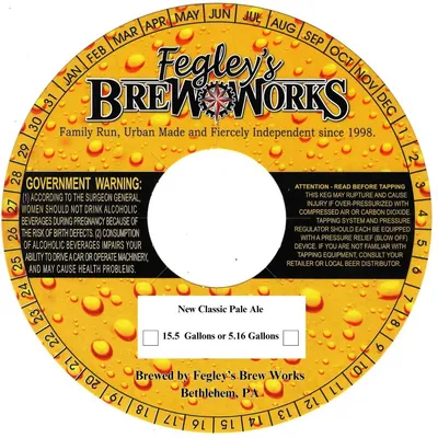 New Classic Pale Ale label