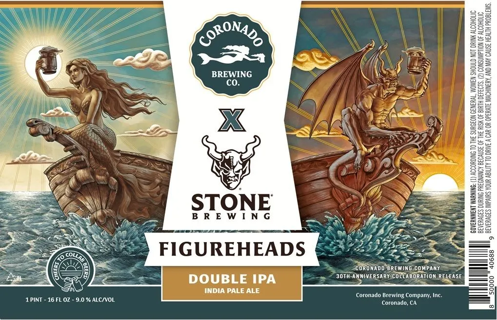 Figureheads — full label as filed with TTB