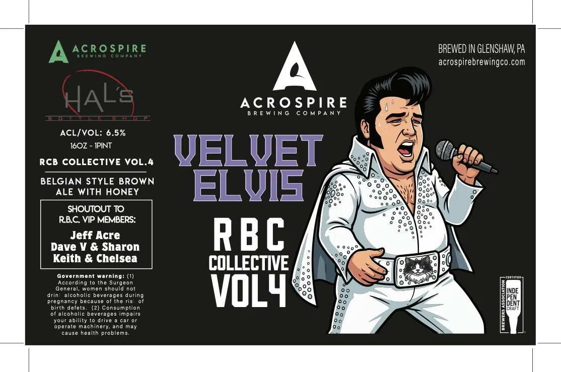 Velvet Elvis — full label as filed with TTB