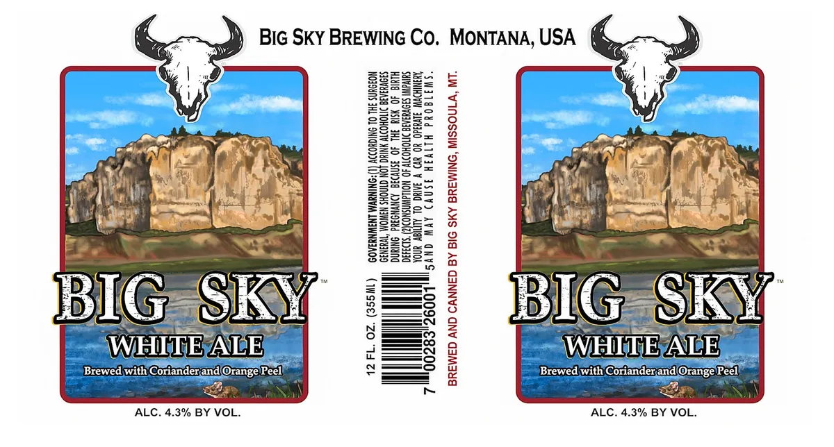 White Ale — full label as filed with TTB