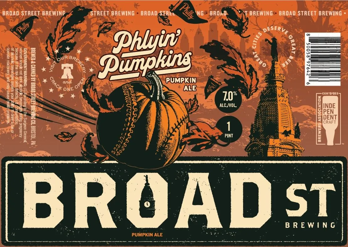 Phlyin' Pumpkins — full label as filed with TTB