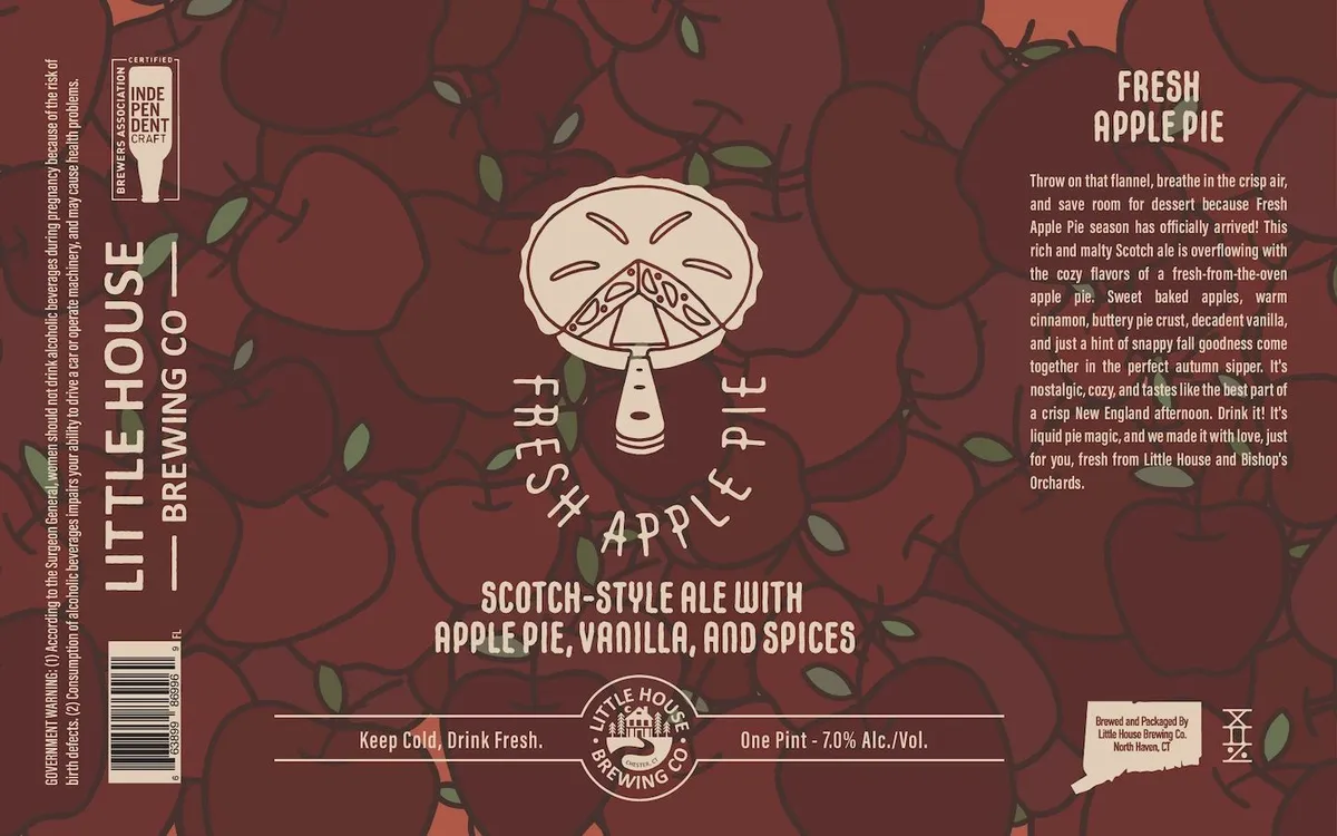 Fresh Apple Pie — full label as filed with TTB