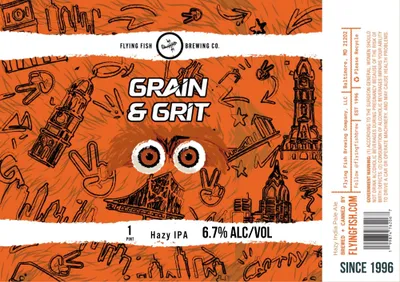 Grain & Grit label