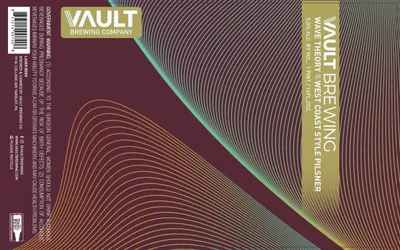 Wave Theory West Coast Style Pilsner label