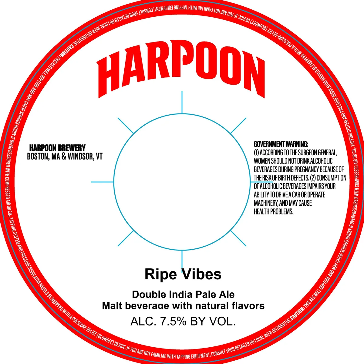 Ripe Vibes — full label as filed with TTB