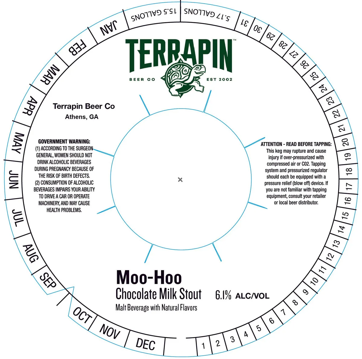 Moo-Hoo Chocolate Milk Stout — full label as filed with TTB