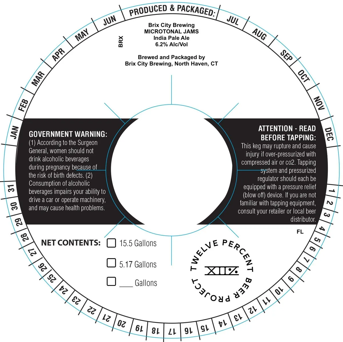 Microtonal Jams — full label as filed with TTB