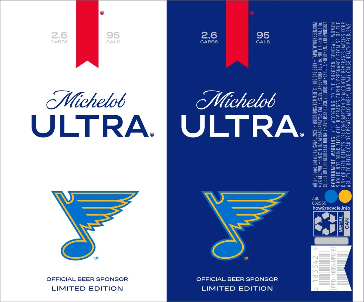 Michelob Ultra — full label as filed with TTB