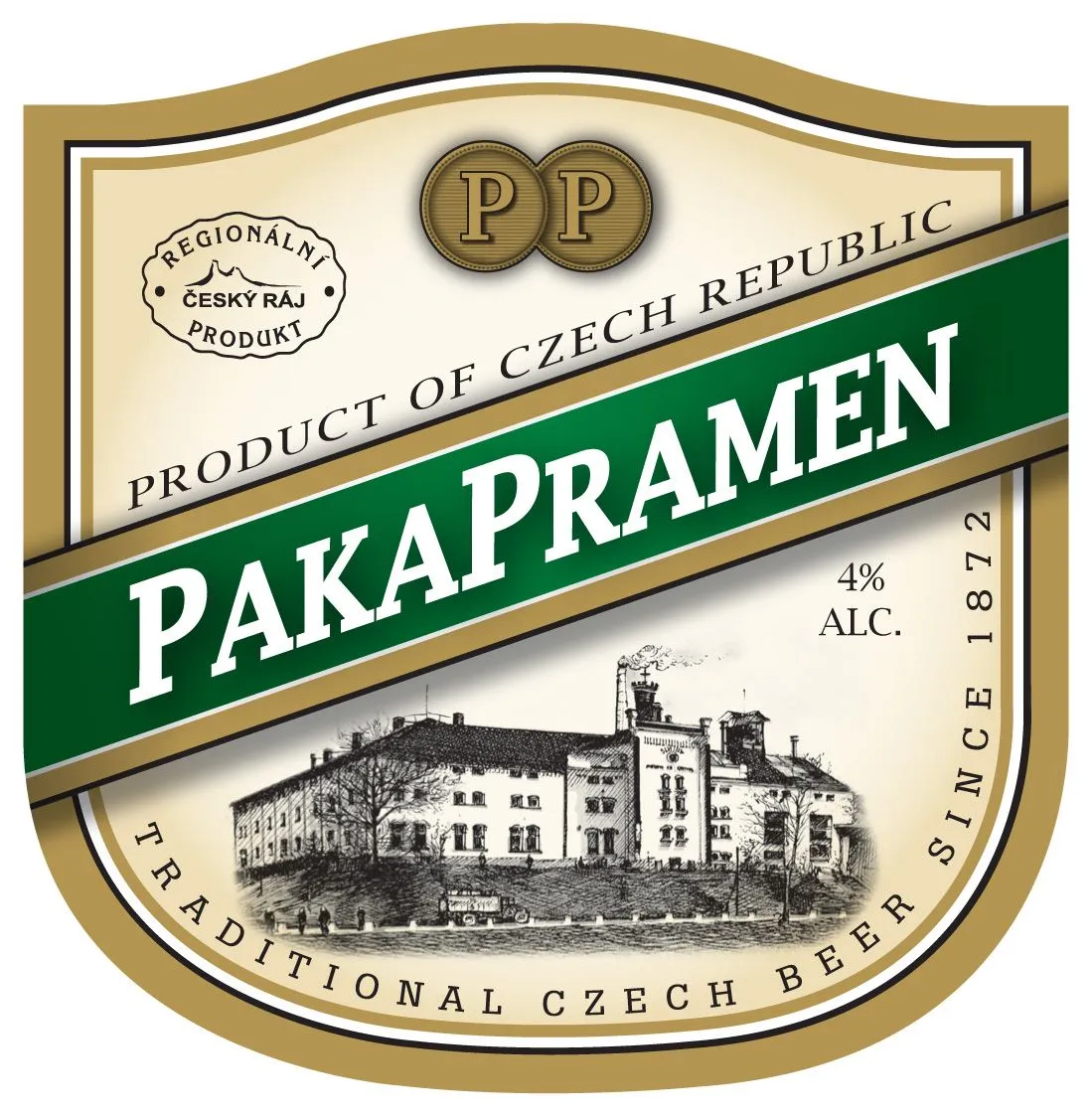 Pakapramen — full label as filed with TTB