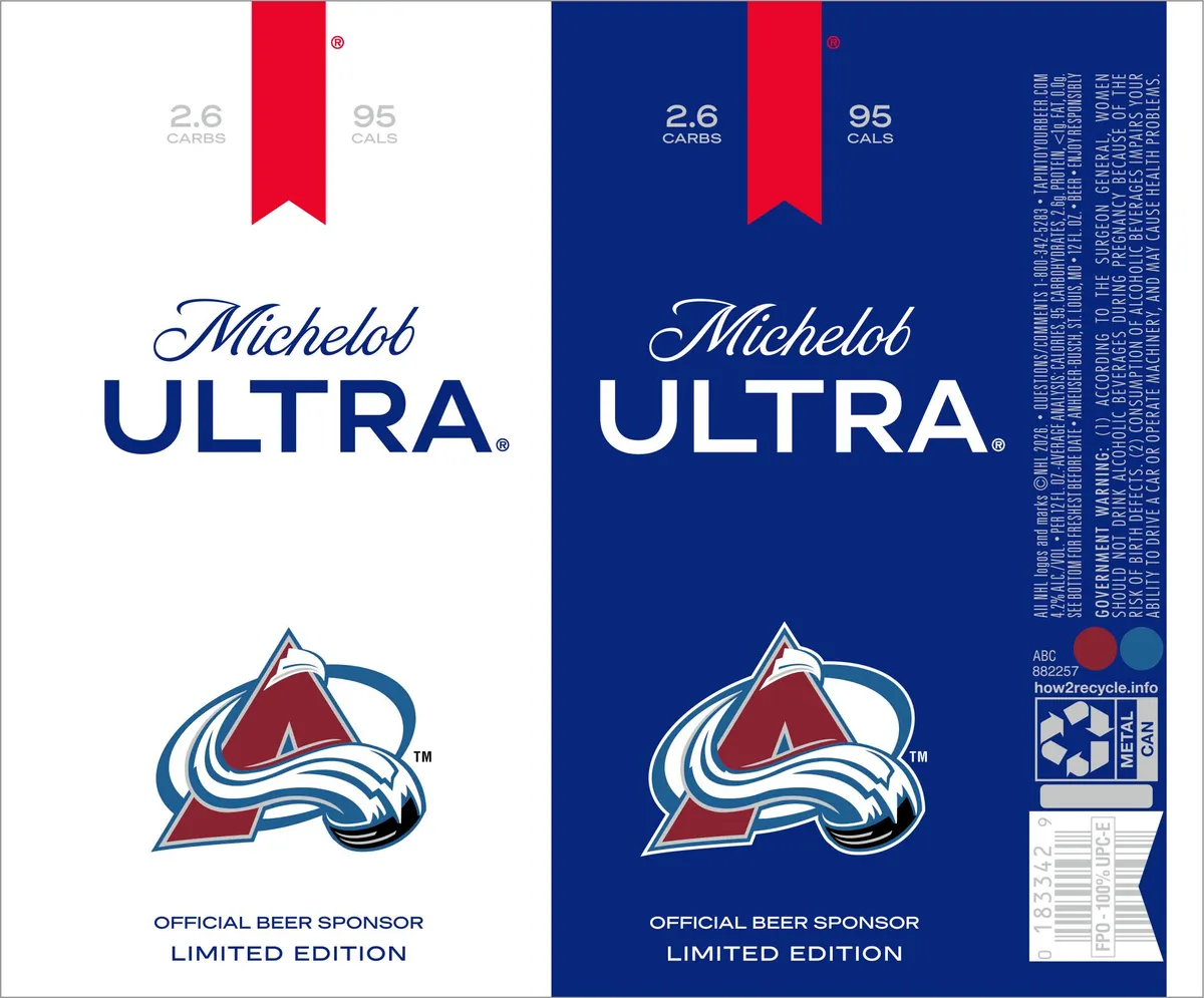 Michelob Ultra — full label as filed with TTB