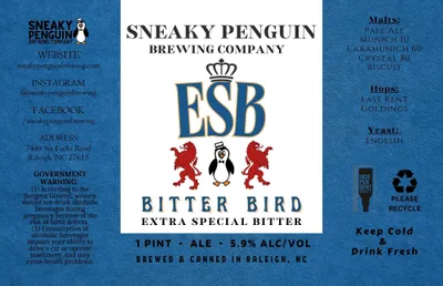 Bitter Bird label
