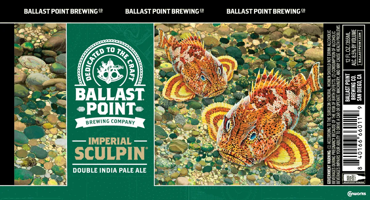 Imperial Sculpin — full label as filed with TTB
