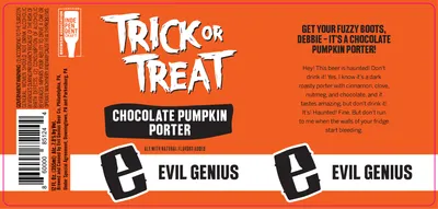 Trick or Treat label