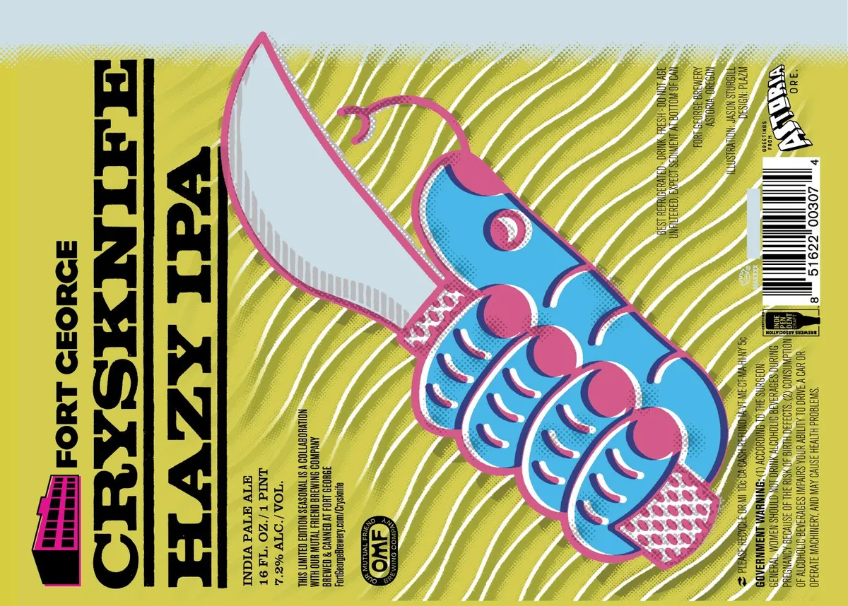 Crysknife — full label as filed with TTB