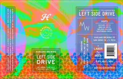 Left Side Drive label