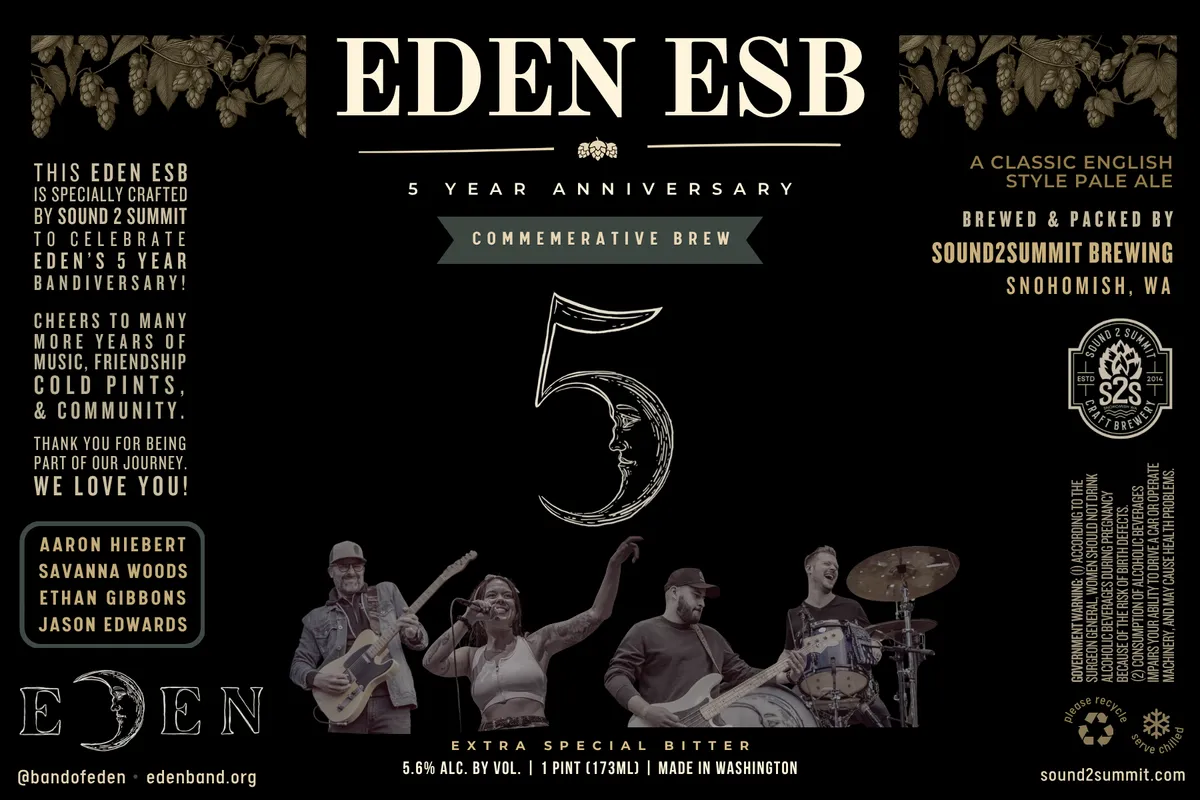 Eden ESB — full label as filed with TTB