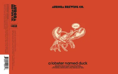 A Lobster Named Duck label