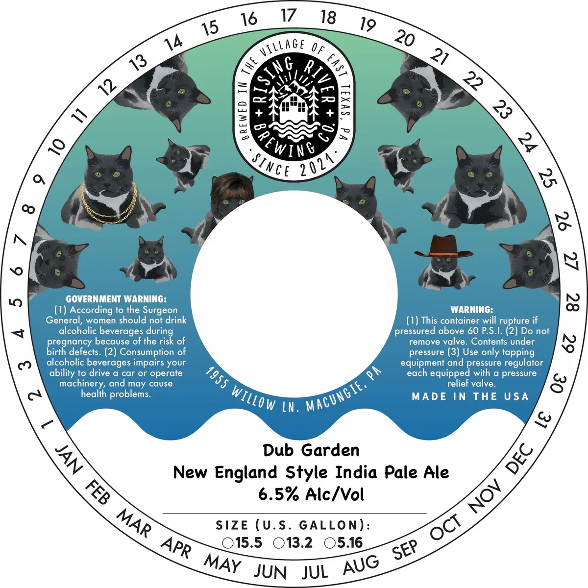 Dub Garden label art — DUB GARDEN
