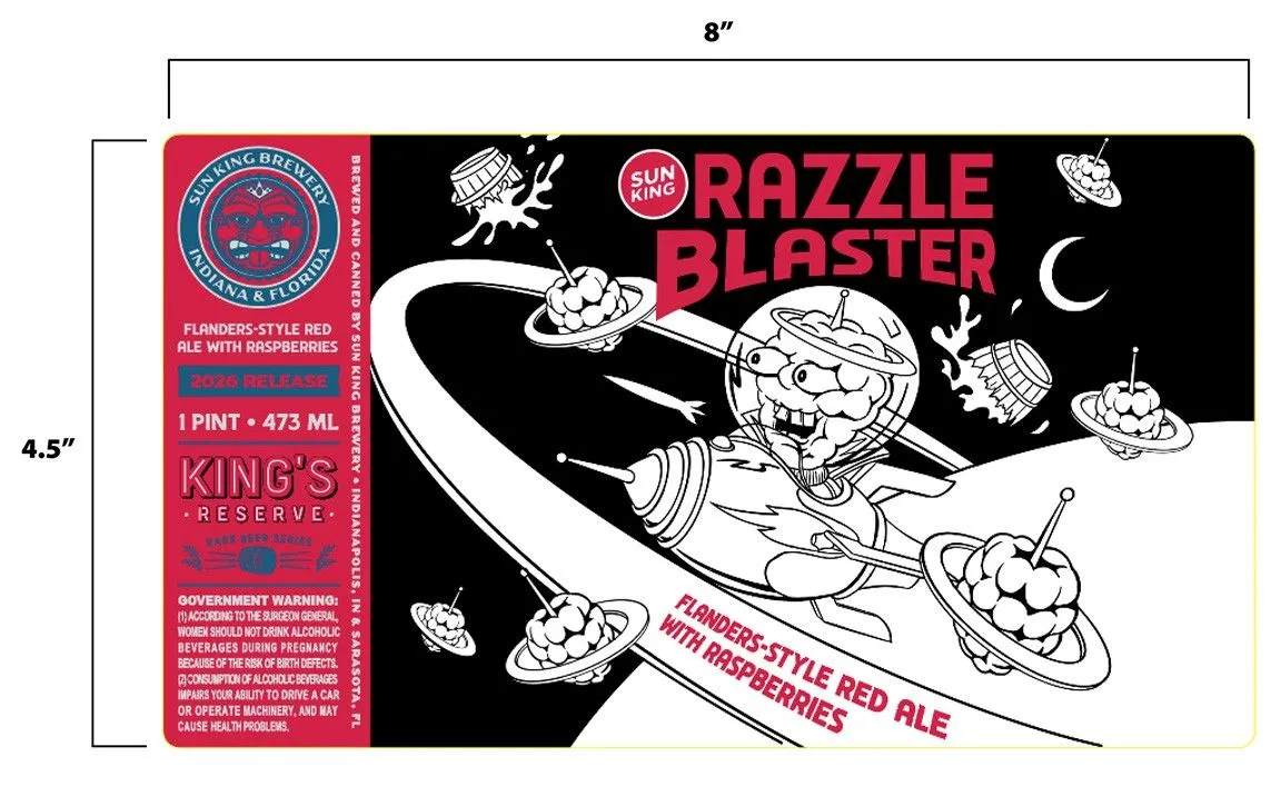 Razzle Blaster — full label as filed with TTB