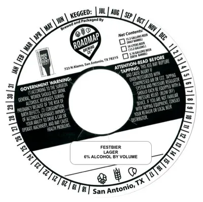 Festbier label