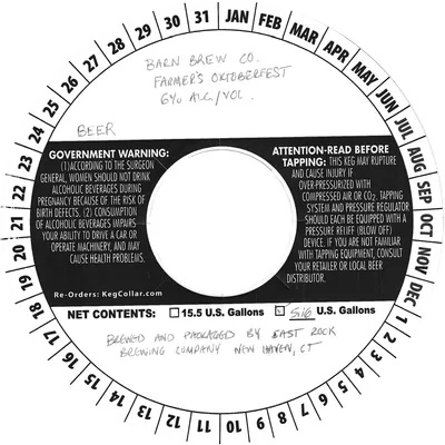 Farmer's Oktoberfest label