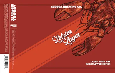 Lobster Lager label