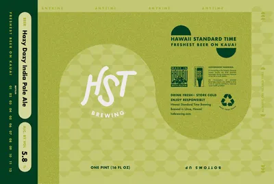 Hazy Dazy India Pale Ale label