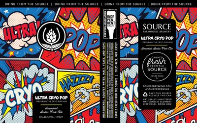 Ultra Cryo Pop label