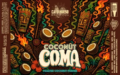 Coconut Coma label