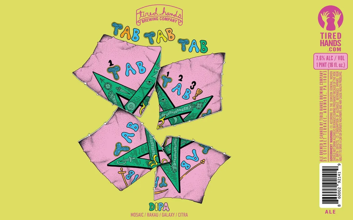 Tab Tab Tab — full label as filed with TTB