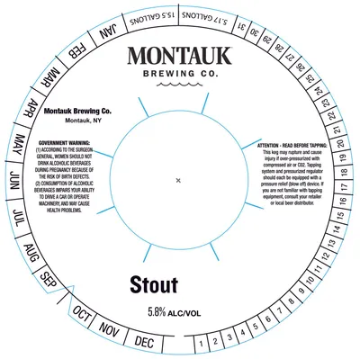 Stout label