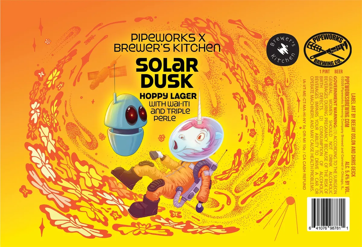 Solar Dusk — full label as filed with TTB