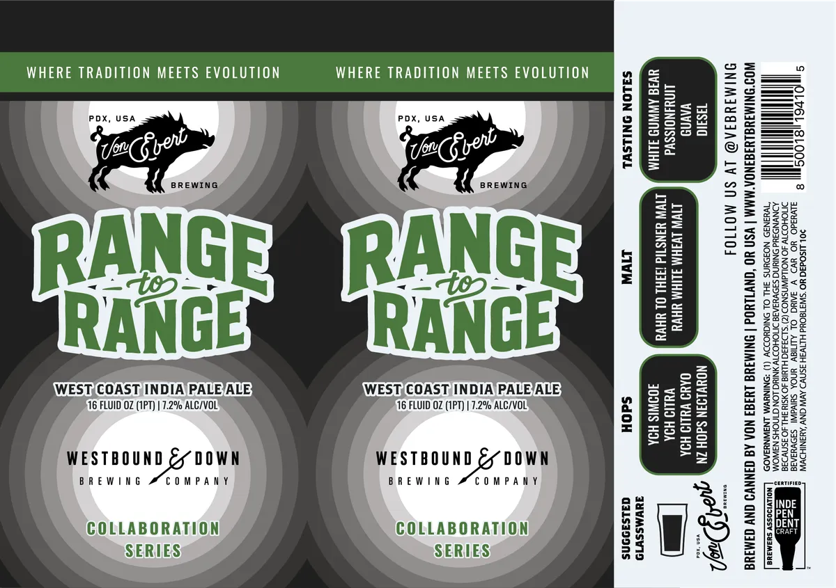 Range to Range label
