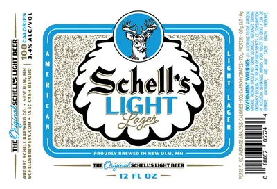 Schell's Light label
