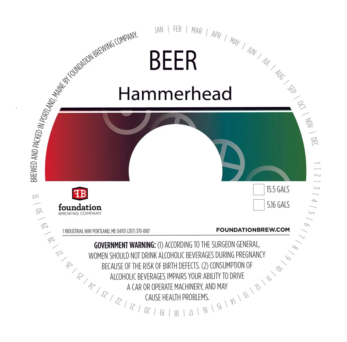 Hammerhead — full label as filed with TTB
