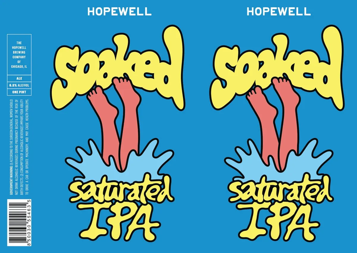 Soaked IPA — full label as filed with TTB