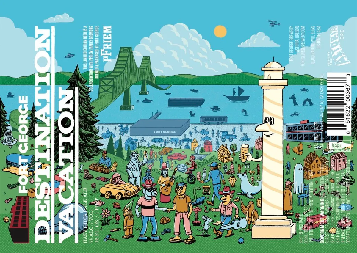 Destination Vacation — full label as filed with TTB