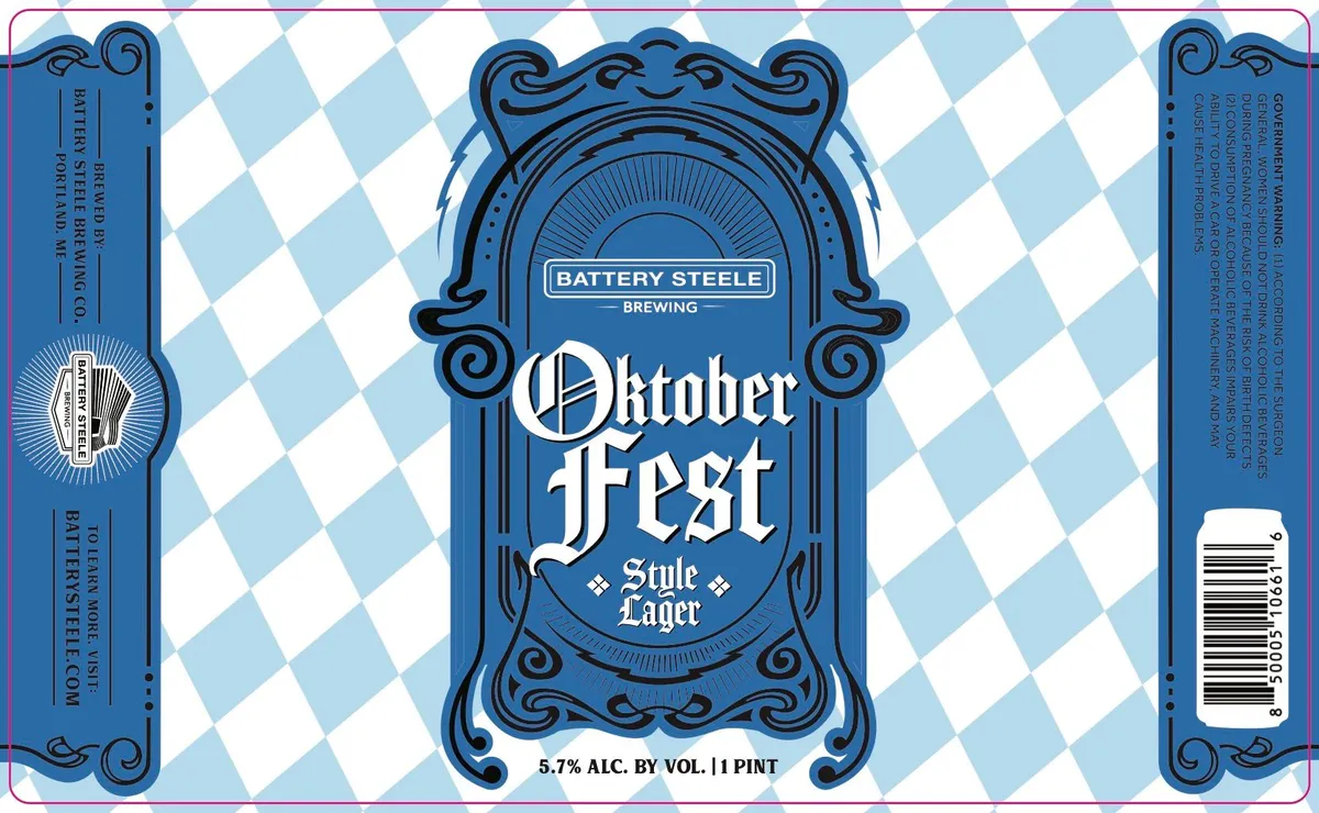 OktoberFest Style Lager — full label as filed with TTB