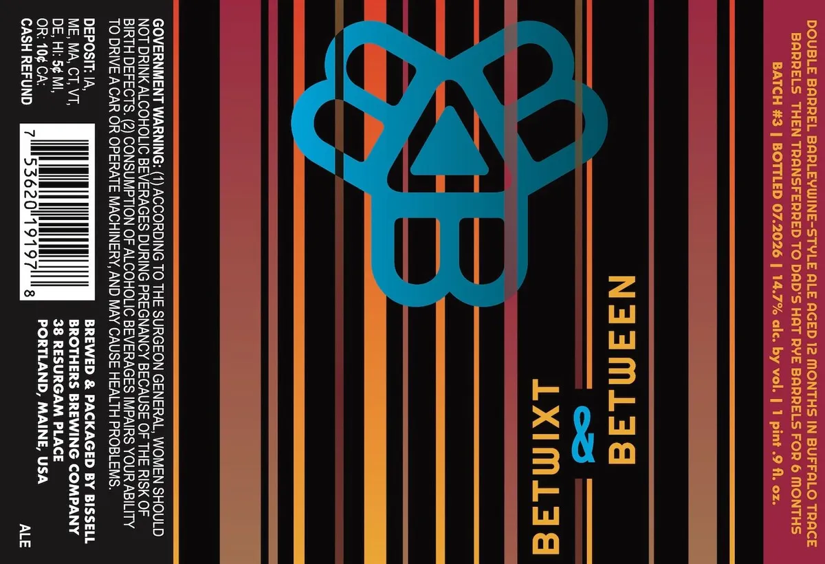 Betwixt & Between — full label as filed with TTB