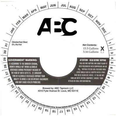 Oktoberfest label