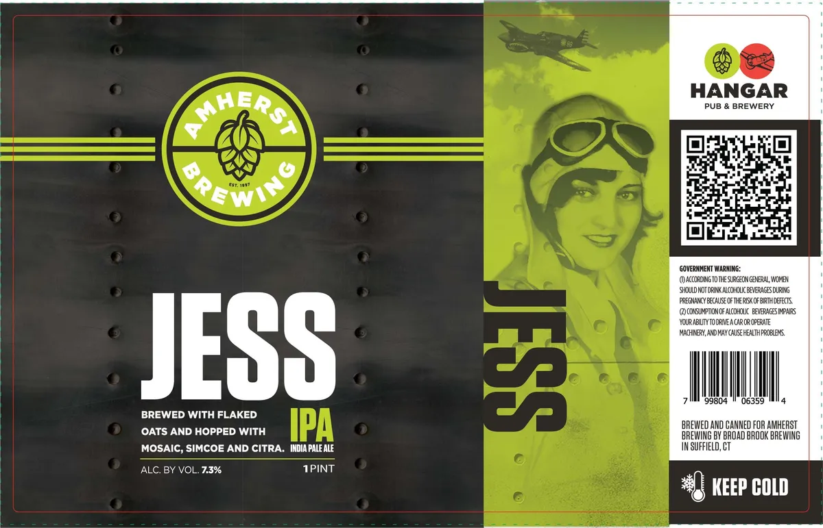 Jess — full label as filed with TTB