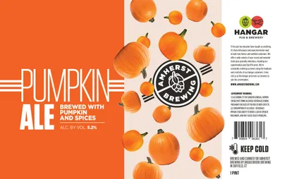 Pumpkin Ale label