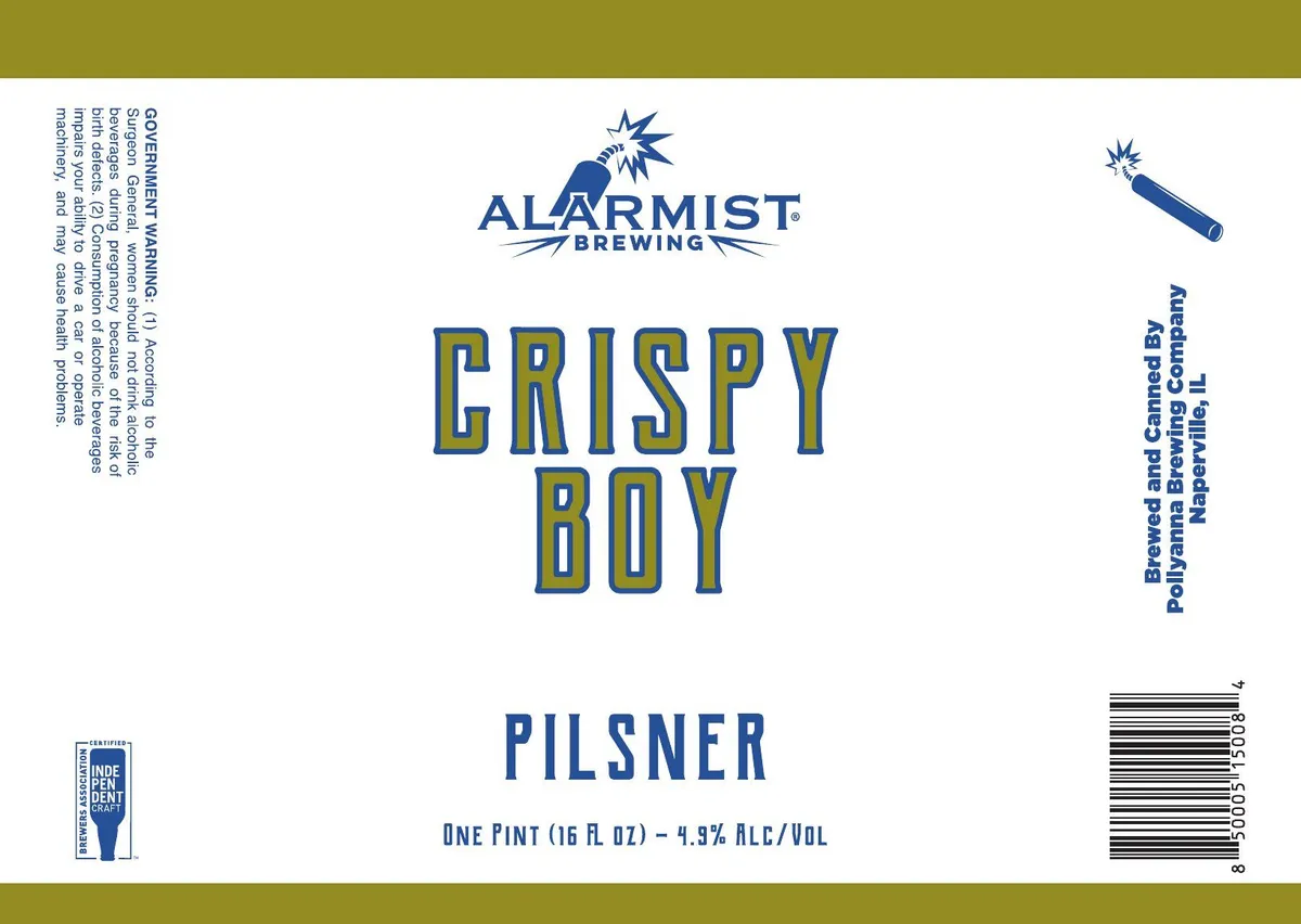 Crispy Boy label