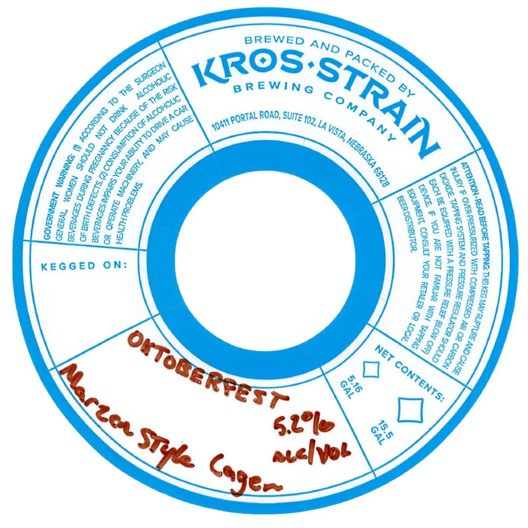 Oktoberfest — full label as filed with TTB