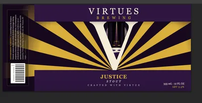Justice Stout label