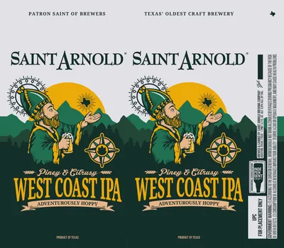 West Coast IPA label