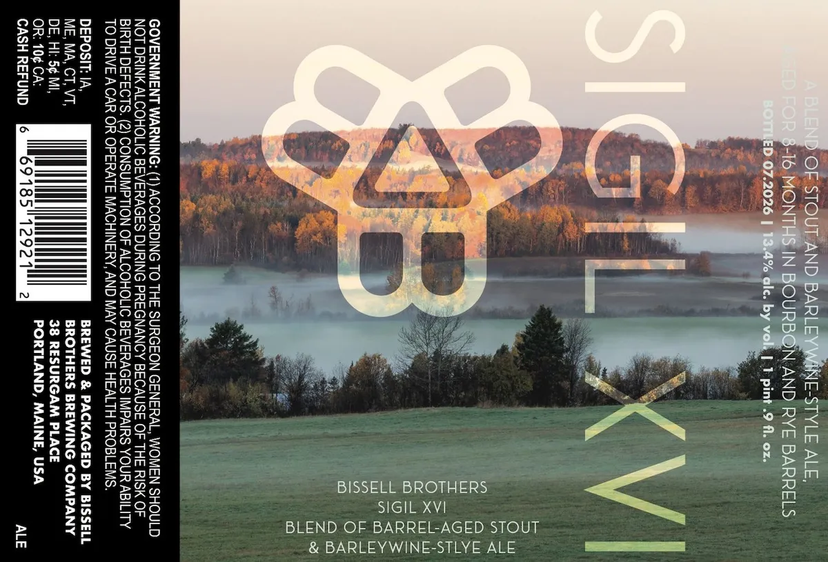 Sigil XVI — full label as filed with TTB